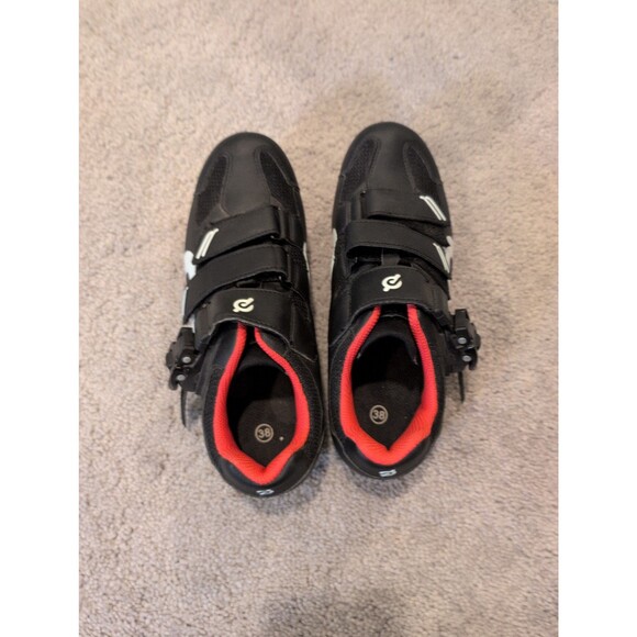 Peloton cycling bike shoes with look delta cleats EU 38 US women's 7 - Picture 5 of 7